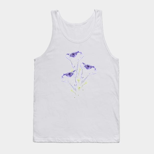 trace of  bell flowers Tank Top by lisenok